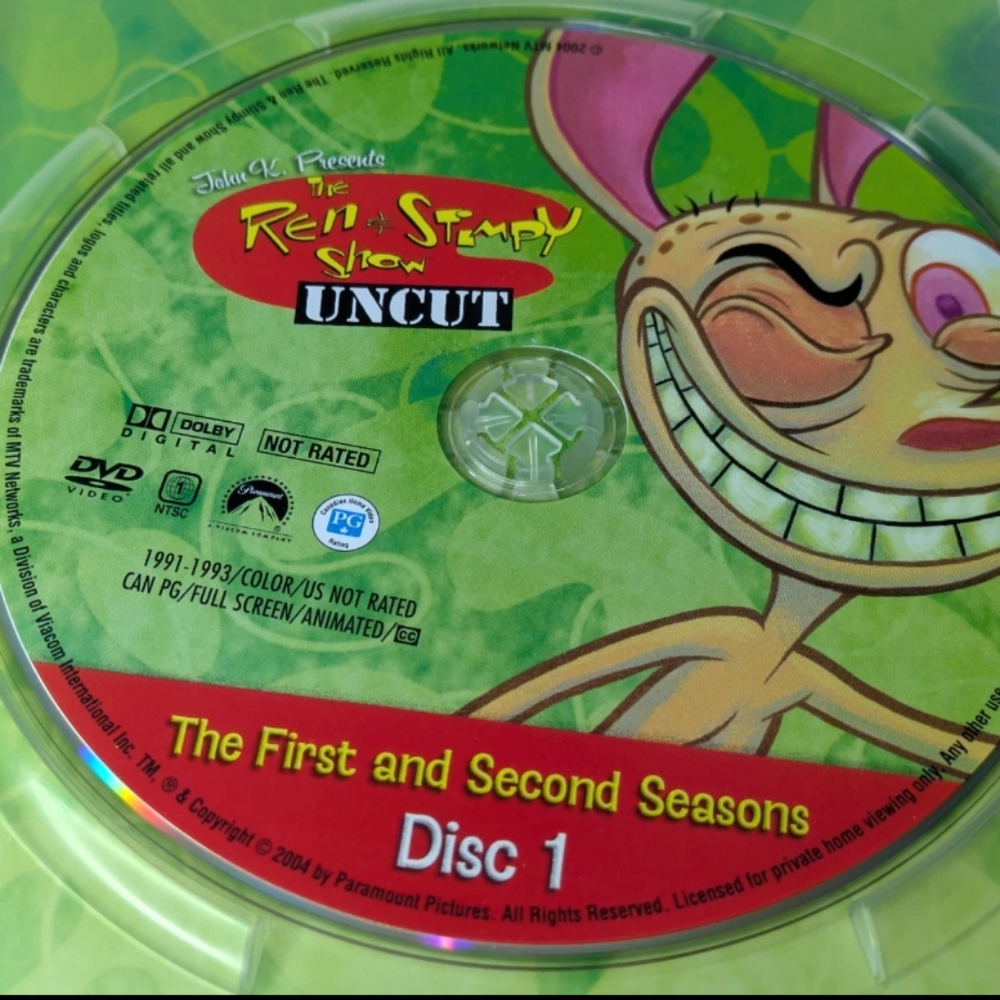 The Ren And Stimpy Show UNCUT The First and Second Season Disc 1,2,3 (1991/1993) - Picture 8 of 12